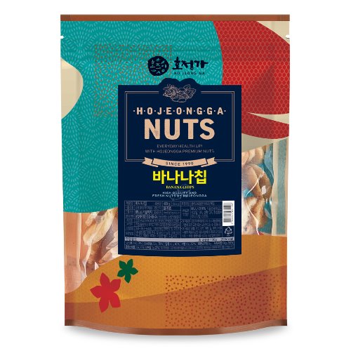 호정가 넛츠 바나나칩(봉지, 400g)